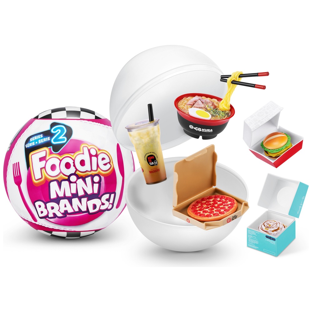 Zuru Mini Brands Food Toys Lot different minis no duplicates With Metallic  Items