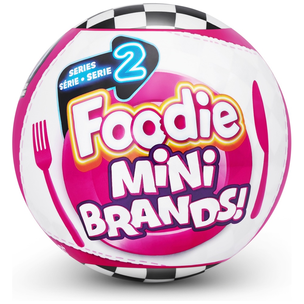 5 Surprise Foodie Mini Brands Kapsel mit Fast Food Miniaturen sortiert