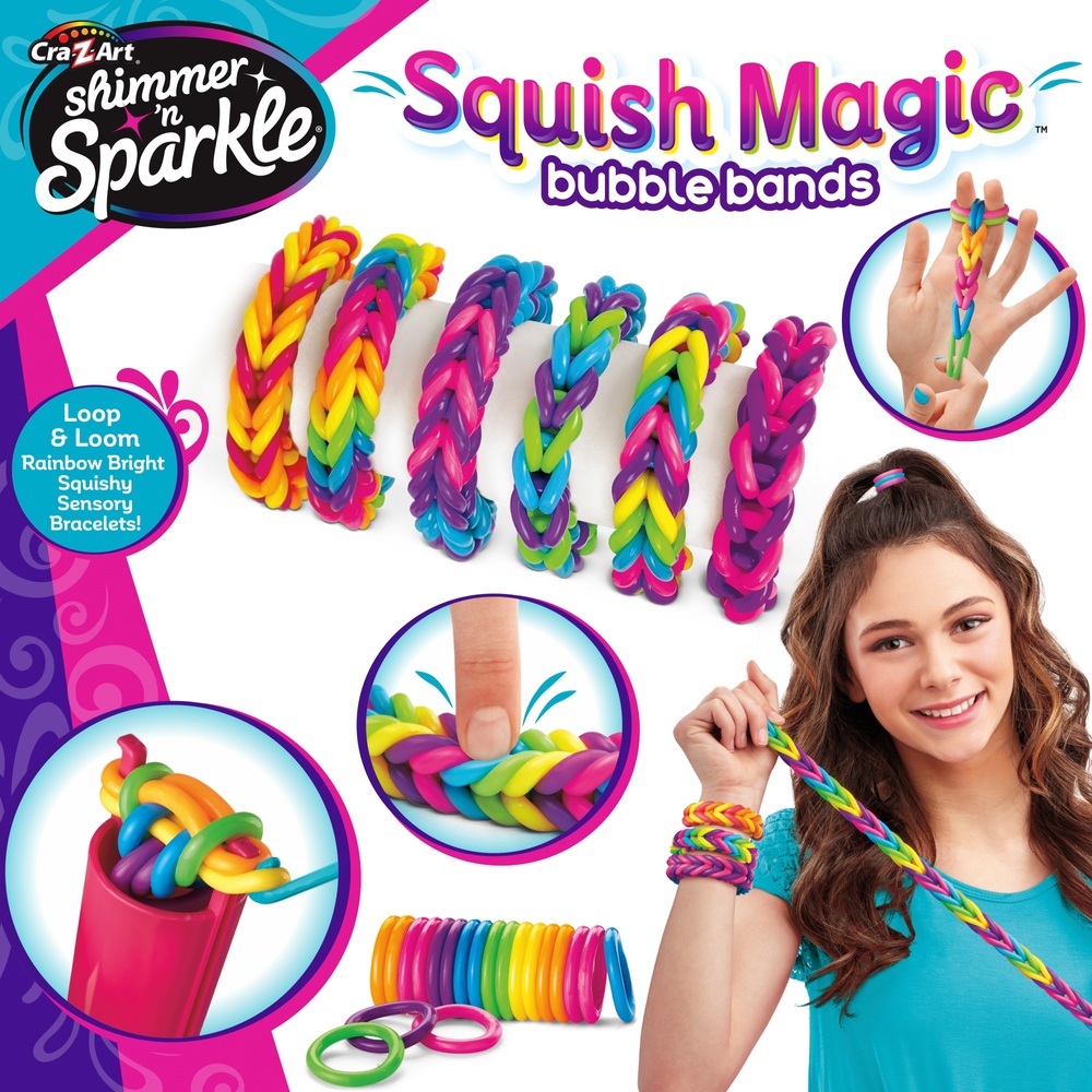 Shimmer n' Sparkle Squish Magic Bubble Bands | Smyths Toys Ireland