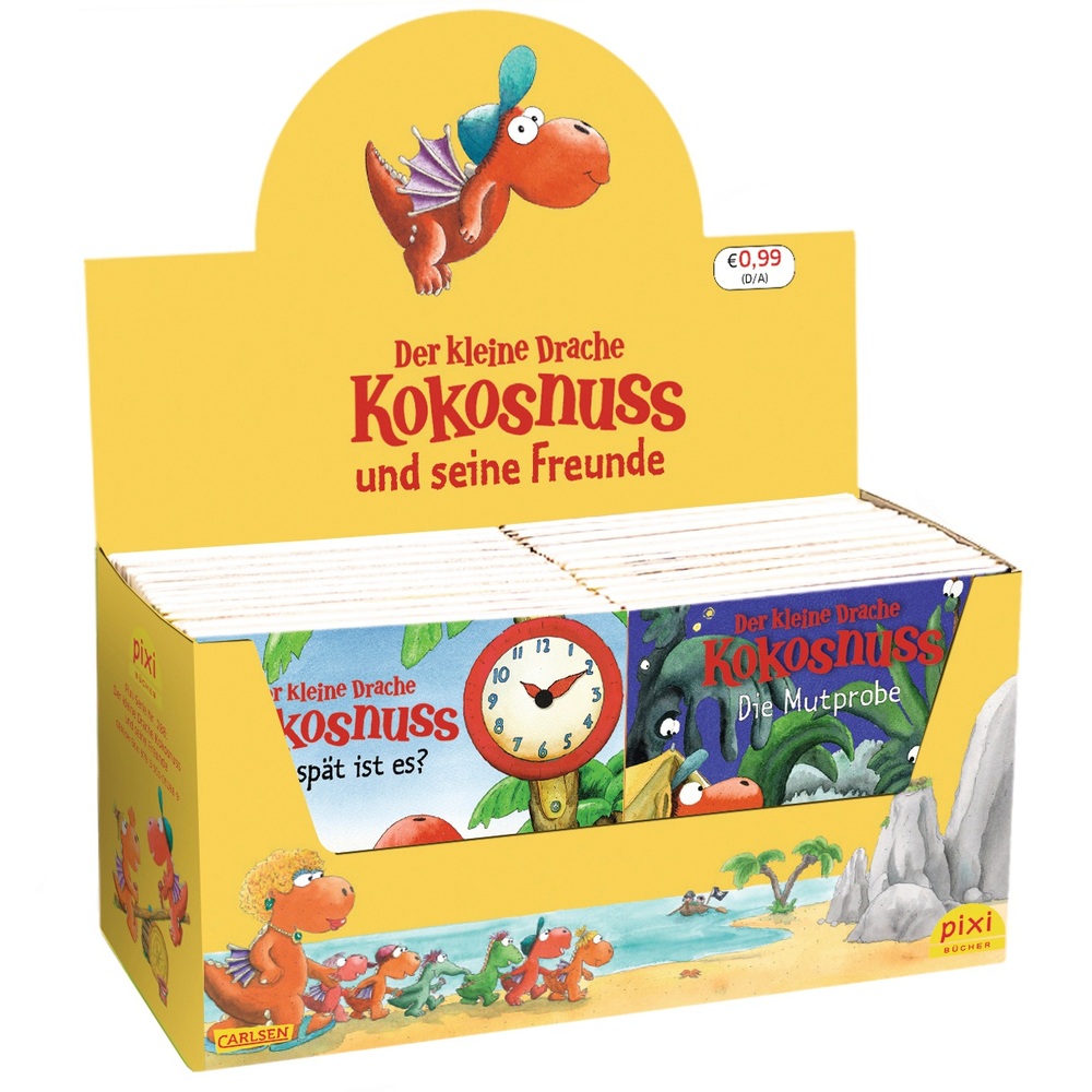 Pixi-Büchlein Drache Kokosnuss und seine Freunde sortiert | Smyths Toys ...