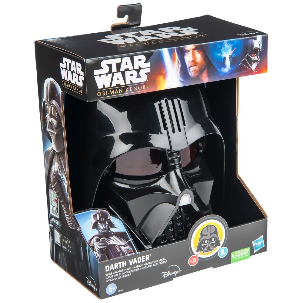 lav lektier Foreman Barbermaskine Star Wars Darth Vader Voice Changer Electronic Mask | Smyths Toys UK