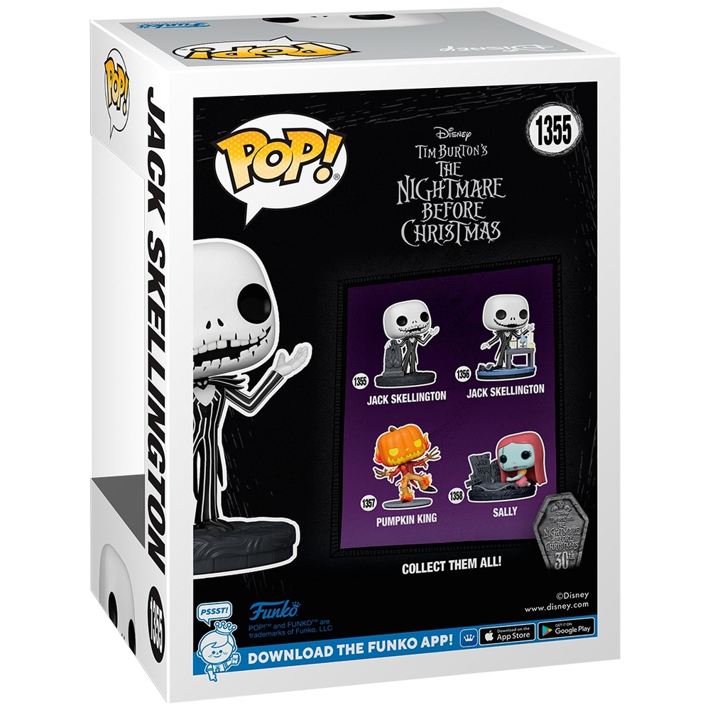 POP! Vinyl 1355: Disney Jack Skelinngton Figure | Smyths Toys UK