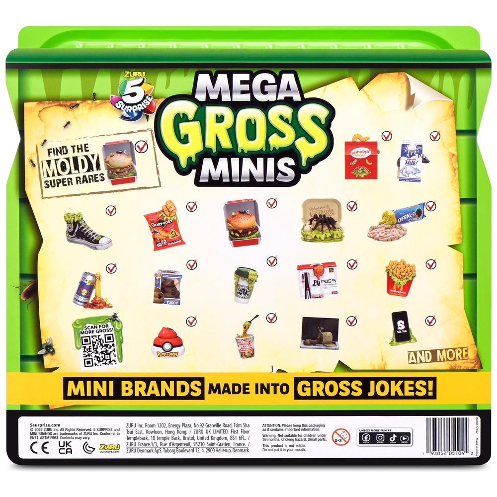 Mega Gross Minis - Mallette d'Exposition 2 Figurines