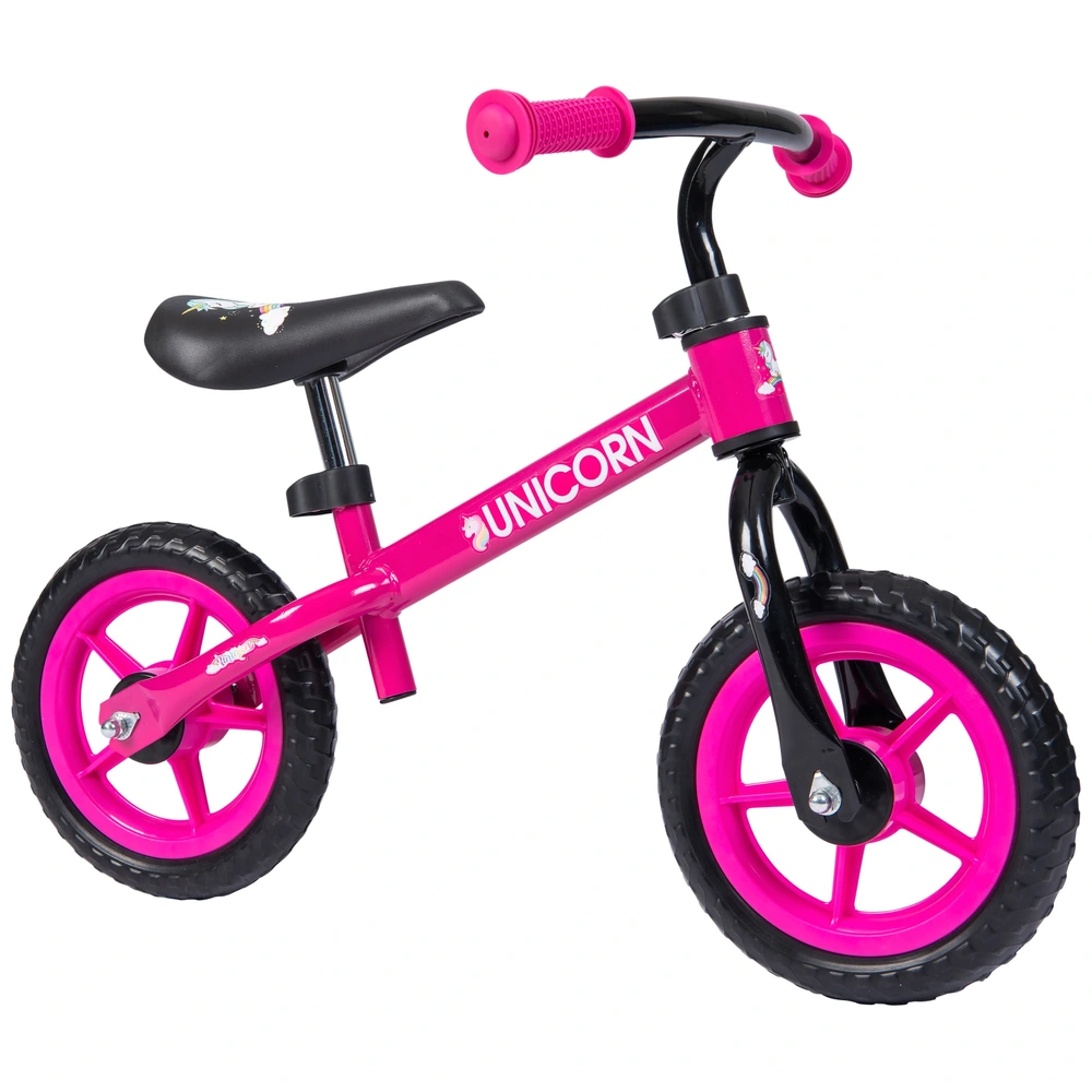 Toddler Bike Without Pedals Learn To Ride Sit Balance Trike Pink Girls 1-2 Years