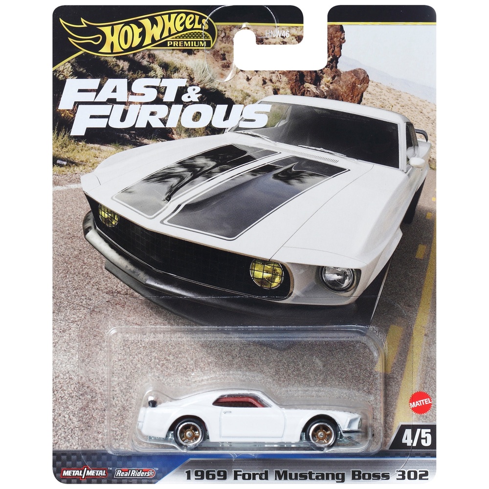 Hot Wheels 1 64 Scale Fast Furious 1969 Ford Mustang Boss 302 Smyths Toys UK