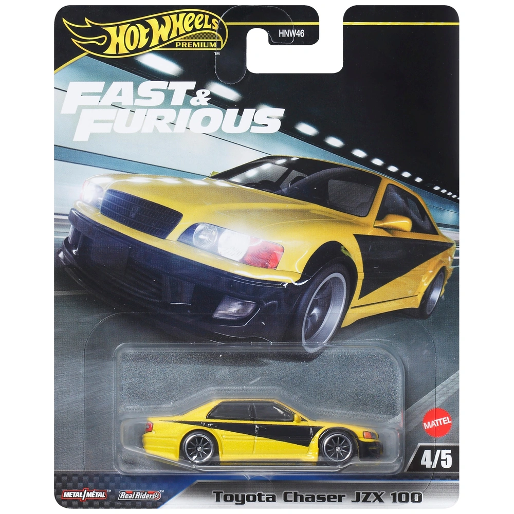 ミニカー Hotwheels FAST&FURIOUS Hot Wheels Fast & Furious Diecast Car Toyota Chaser JZX 100