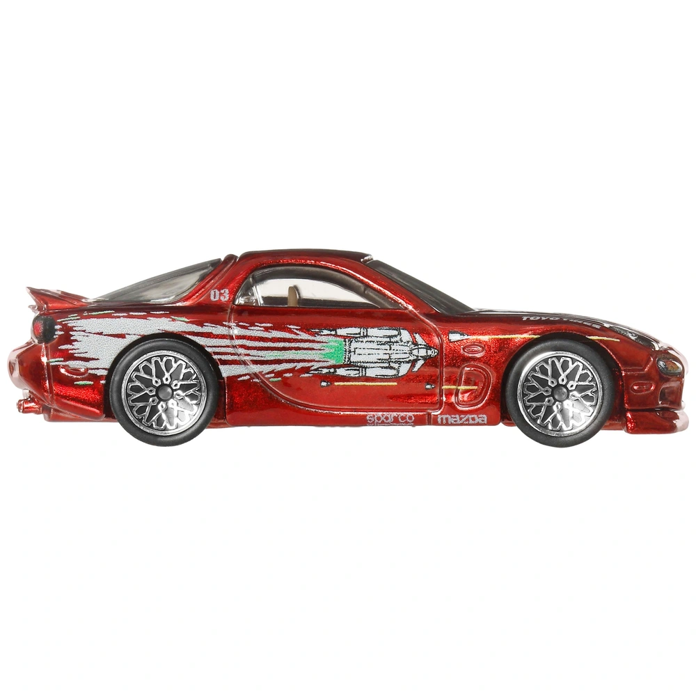 Hot Wheels Premium Fast & Furious 1:64 1995 Mazda RX-7 Die-Cast