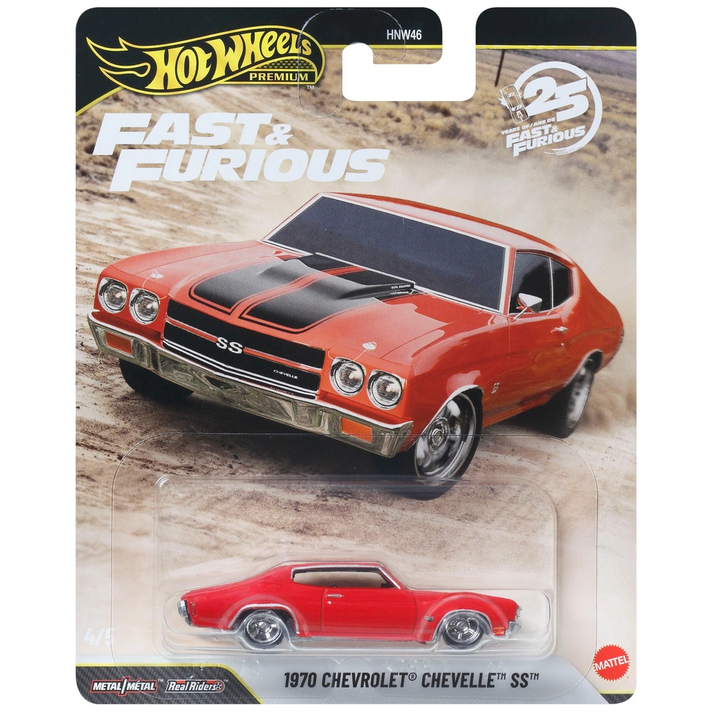 Hot Wheels Premium Fast & Furious Auto 1970 Chevrolet Chevelle SS
