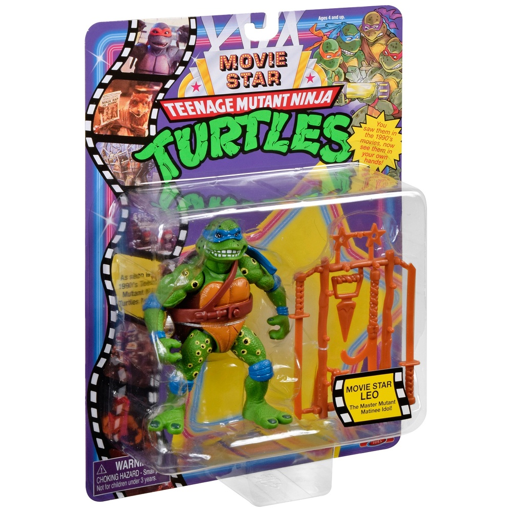 Teenage Mutant Ninja Turtles Classic 1991 Movie Star Turtle