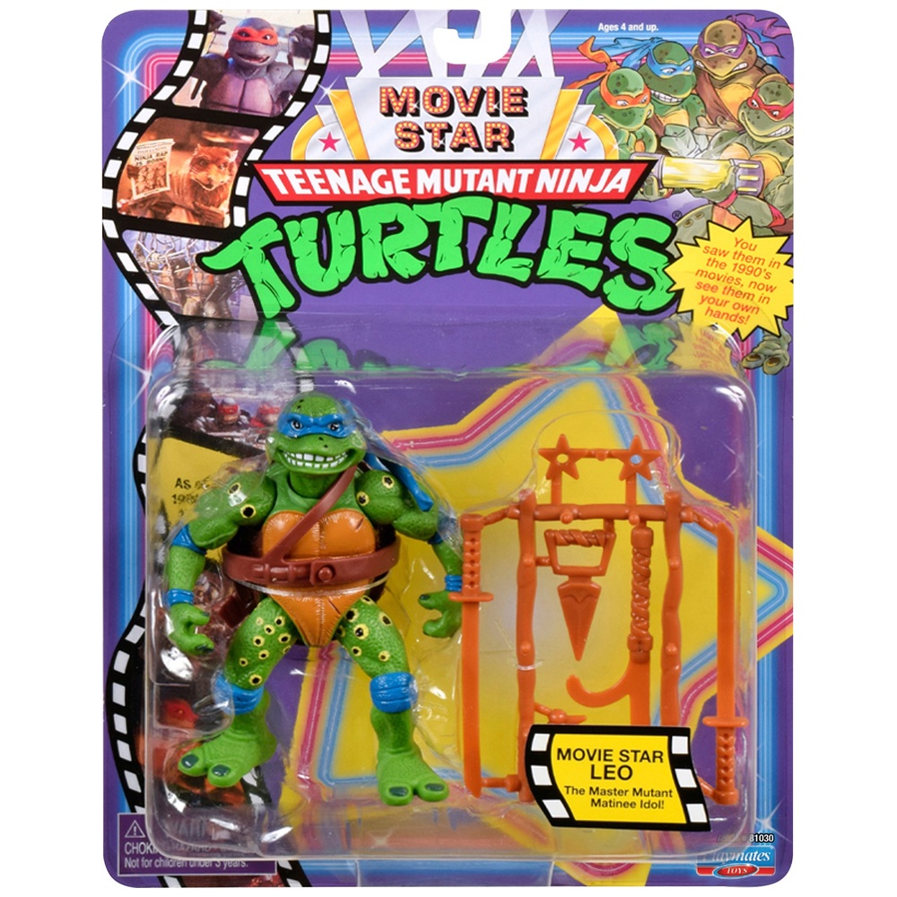 Teenage Mutant Ninja Turtles Classic 1991 Movie Star Turtle