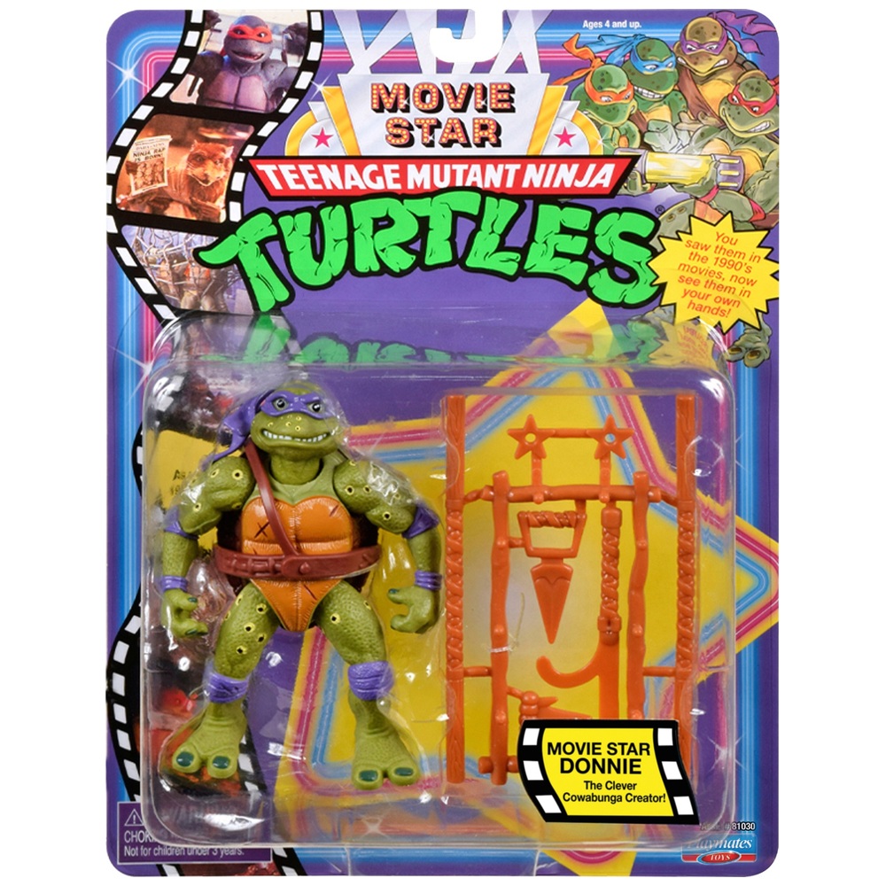 Teenage Mutant Ninja Turtles 1991 Movie Star Turtle Donatello