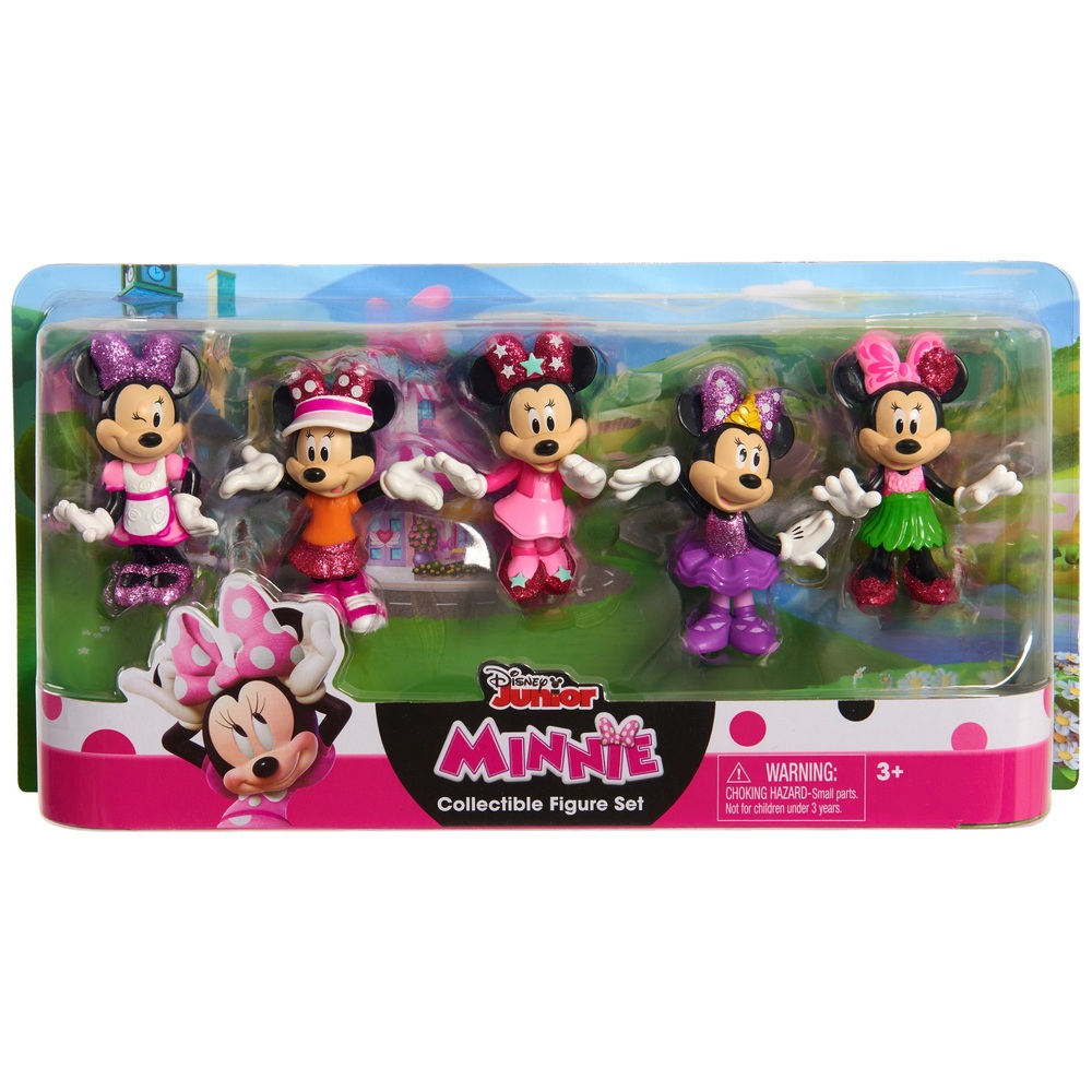 Mickey - Pack 5 Figurines Minnie