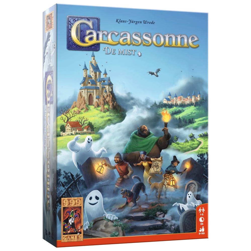 Klusjesman Verstelbaar het kan Carcassonne De Mist bordspel | Smyths Toys Nederland
