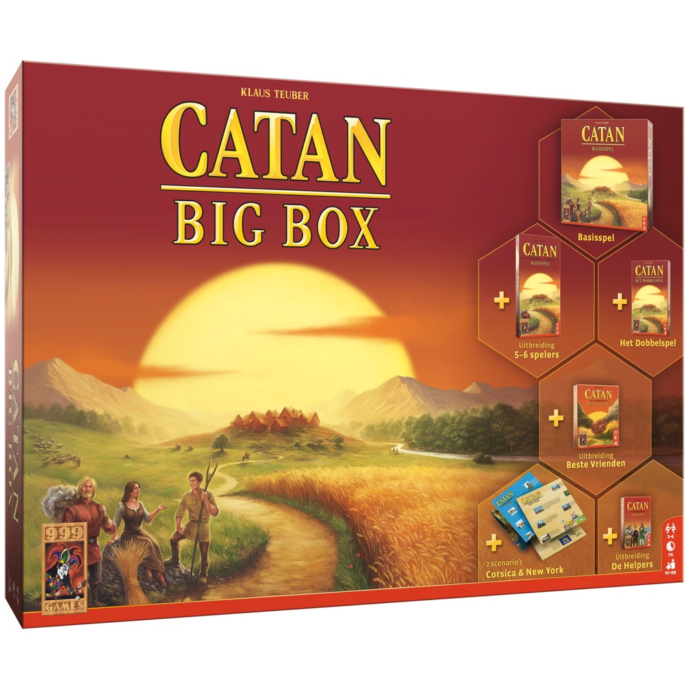 Aanklager vrouwelijk Luxe Catan Big Box Bordspel | Smyths Toys Nederland