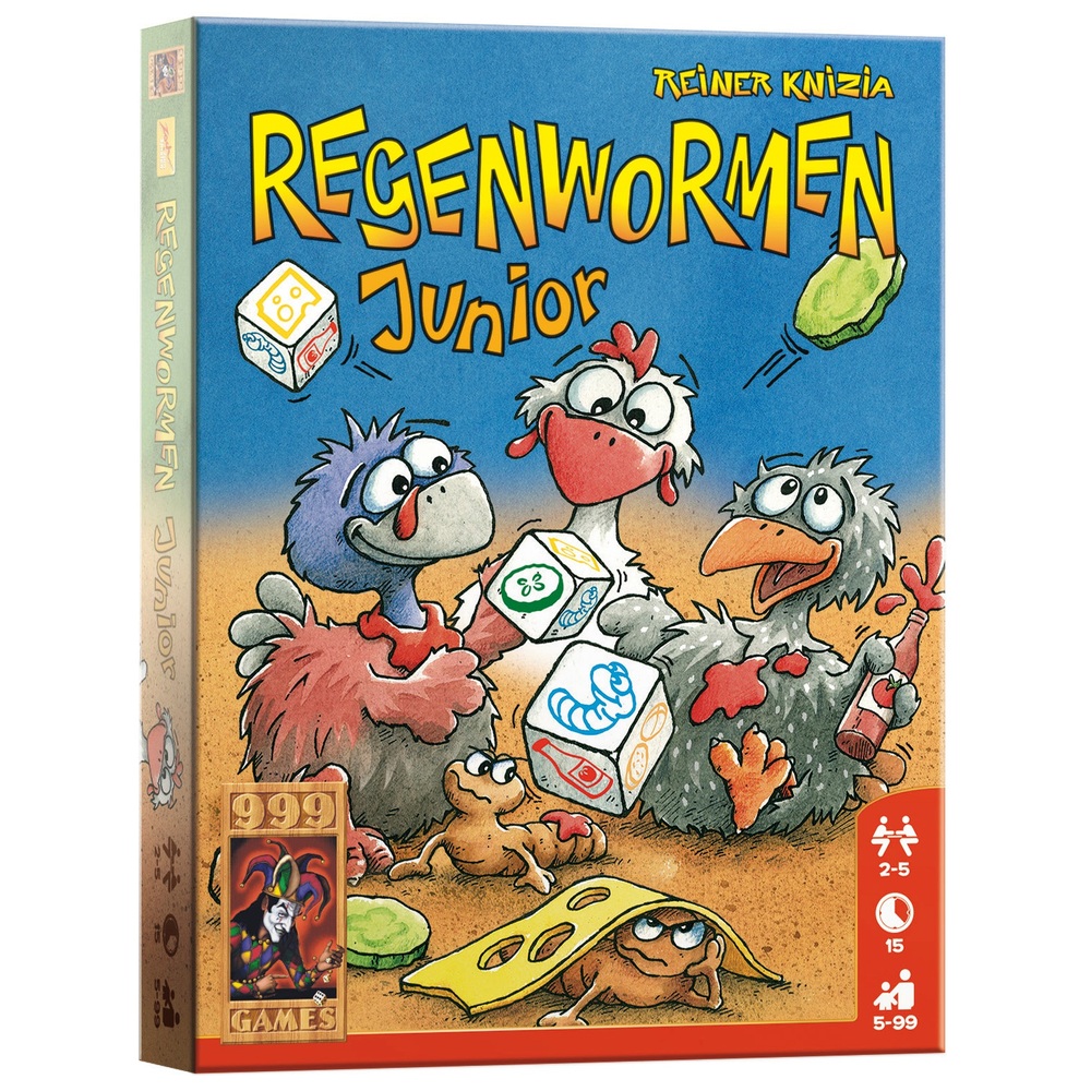 verder bloed overzee Regenwormen Junior Dobbelspel | Smyths Toys Nederland