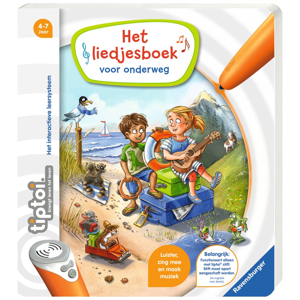 Golven Origineel Habitat tiptoi® Het Liedjesboek voor onderweg Vanaf 4 jaar Educatief | Smyths Toys  Nederland