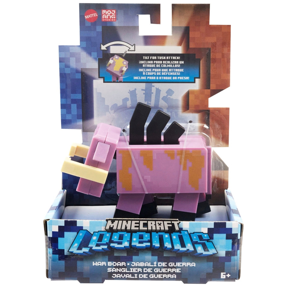 Minecraft Legends War Boar Fidget Figure with Attack Feature | Smyths ...