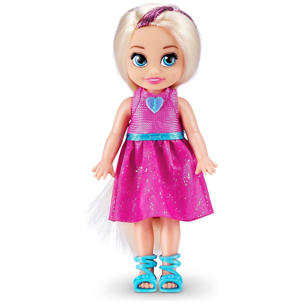 Sparkle Girlz ZURU Little Friends Set of 10 Fashion Dolls For Ages 3 Plus  (styles may vary)