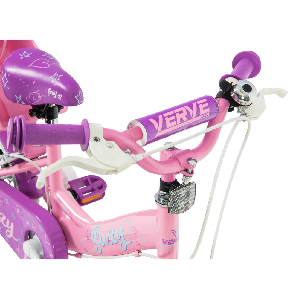 12 Inch Verve Suzy Bike with Doll Carrier Pink | Smyths Toys UK