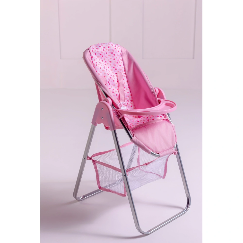 thumbnail image 2 of Baby Doll High Chair Member's Mark Toys & Purely Perfect Weighted Baby Doll Kit 2 of 9