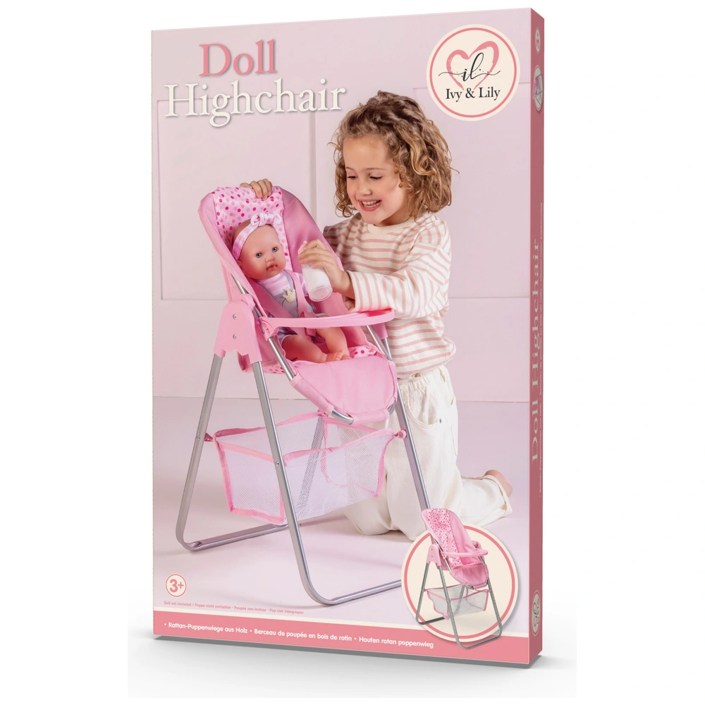 Ivy Lily Baby Doll High Chair Smyths Toys UK