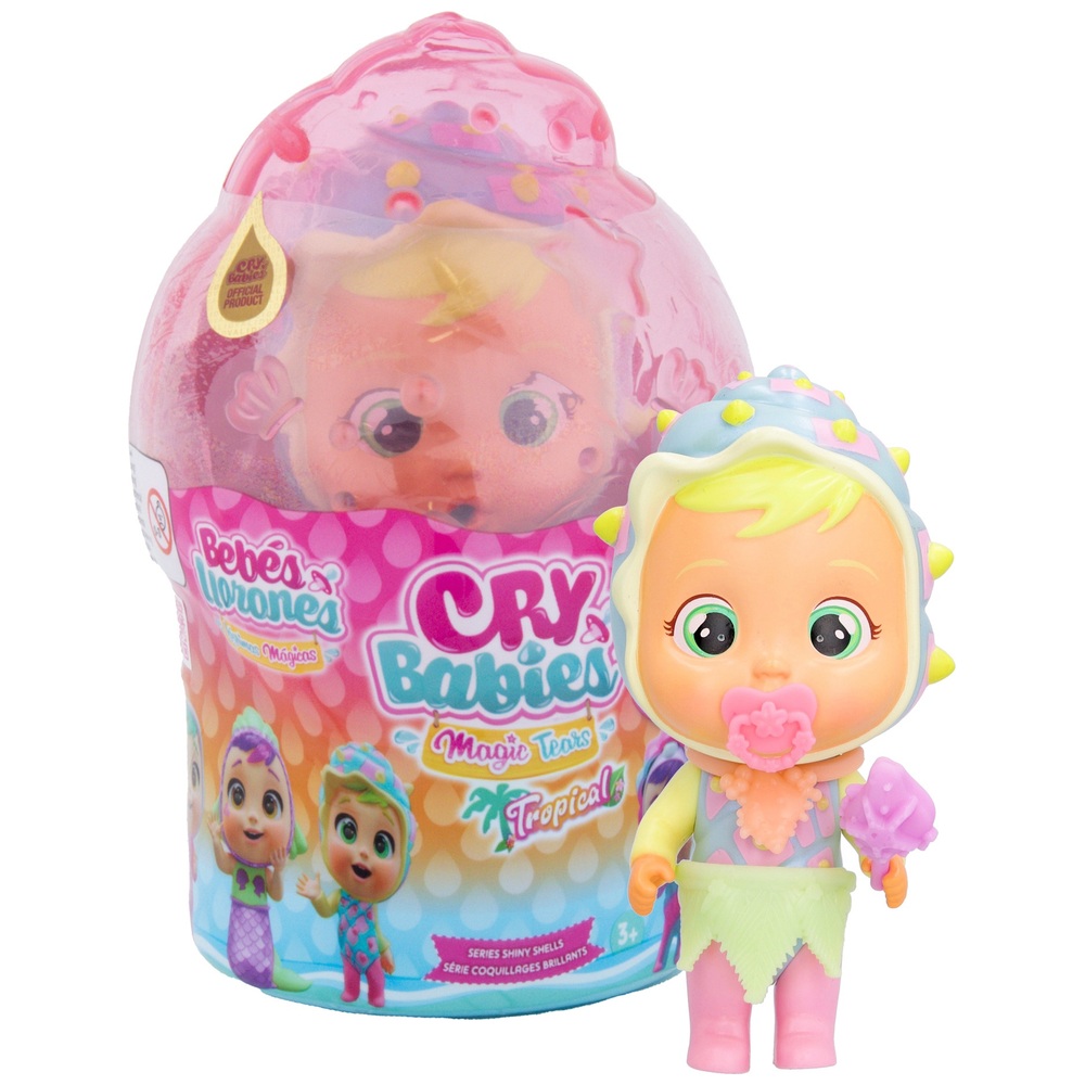 Cry Babies Magic Tears Shiny Shells Doll Assortment | Smyths Toys UK