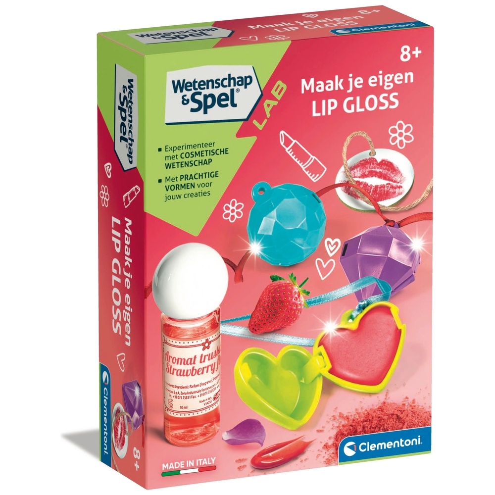 privacy pot Bewolkt Clementoni Wetenschap & Spel Maak je eigen Lip Gloss | Smyths Toys Nederland
