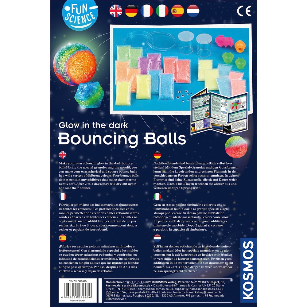 Kosmos Fun Science Bouncing Balls Smyths Toys Nederland