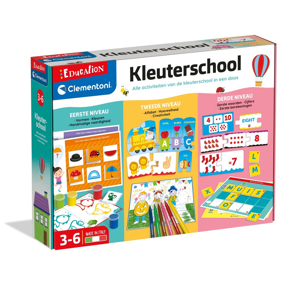 Durf Pijlpunt Wieg Clementoni Kleuterschool Educatief spel | Smyths Toys Nederland