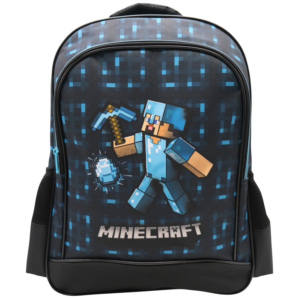 Minecraft Diamond Kids Backpack School Bag Smyths Toys Ireland