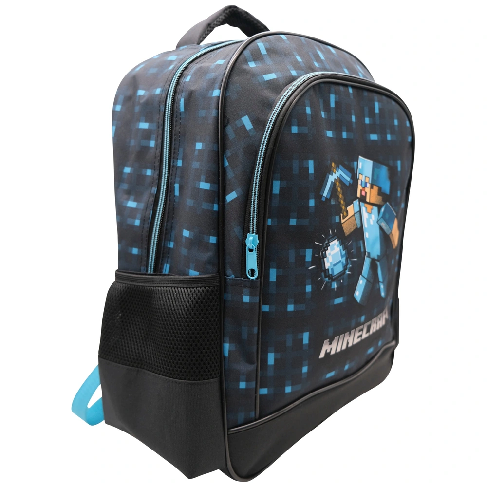 Minecraft Diamond Kids Backpack School Bag Smyths Toys UK