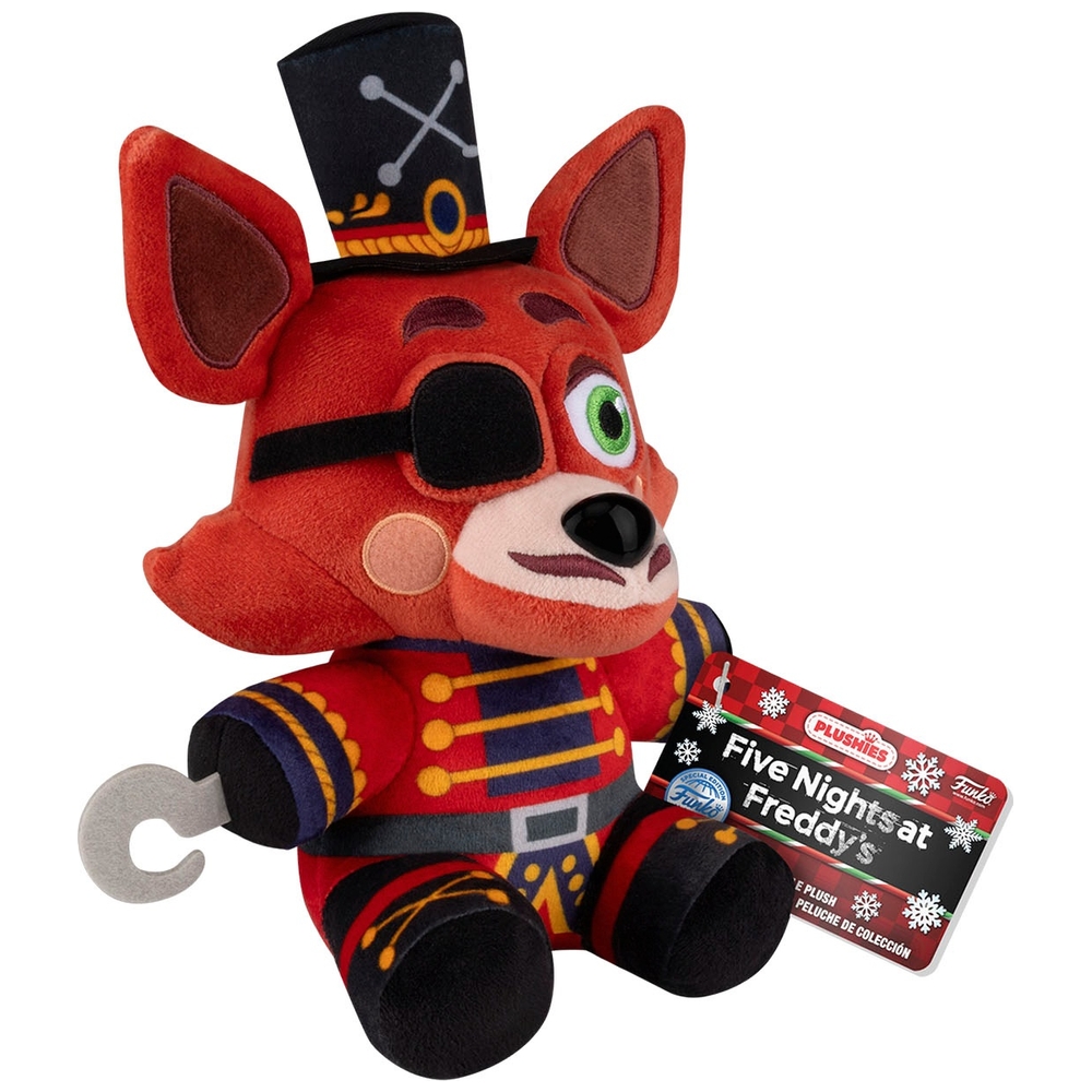 Five Nights at Freddy s 17.5cm Foxy Nutcracker Plush Soft Toy