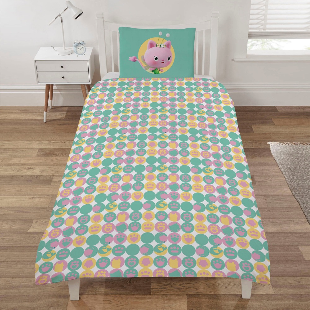 Gabby's Dollhouse Friends Single Duvet Set Smyths Toys UK