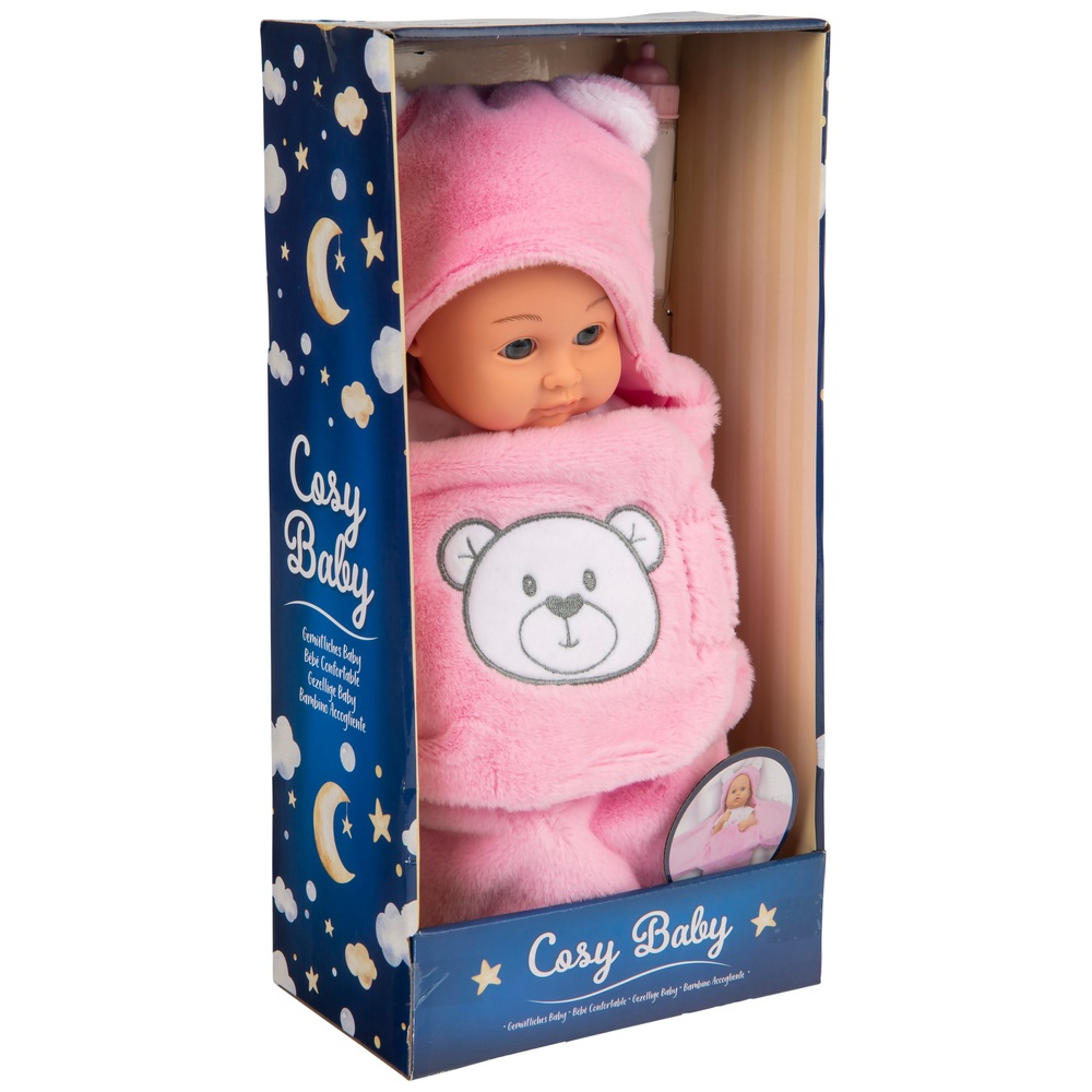 Baby born goodnight lullaby brown eyes store realistic baby doll