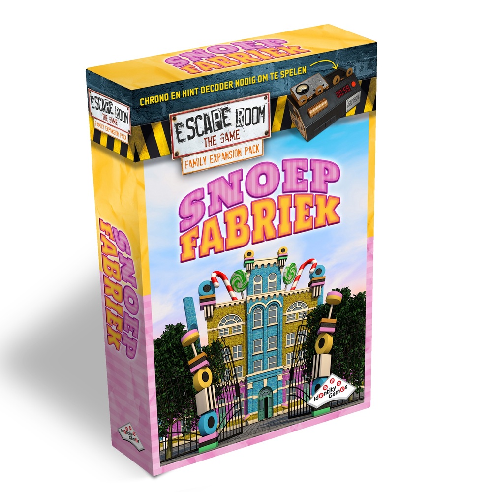 Ondenkbaar laten vallen hoekpunt Escape Room The Game Uitbreiding Family Snoepfabriek | Smyths Toys Nederland