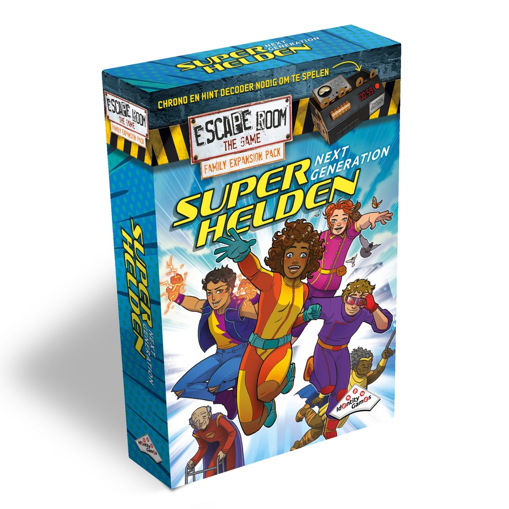 wol Geplooid Afgekeurd Escape Room The Game Uitbreiding Family Superheroes | Smyths Toys Nederland