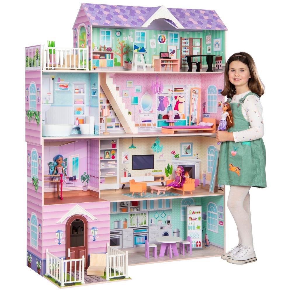 Wooden Doll House Kit Doll House Kits Doll House Kit