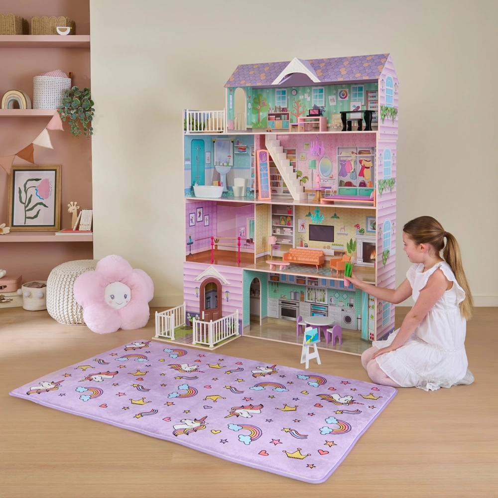 Lillie's Wooden Doll House Smyths Toys Ireland