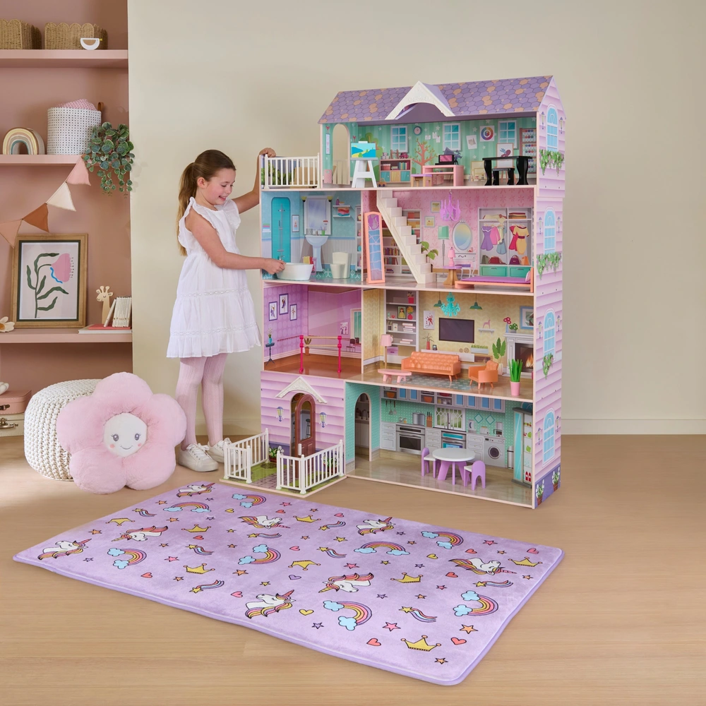 Lillie's Wooden Doll House Smyths Toys UK