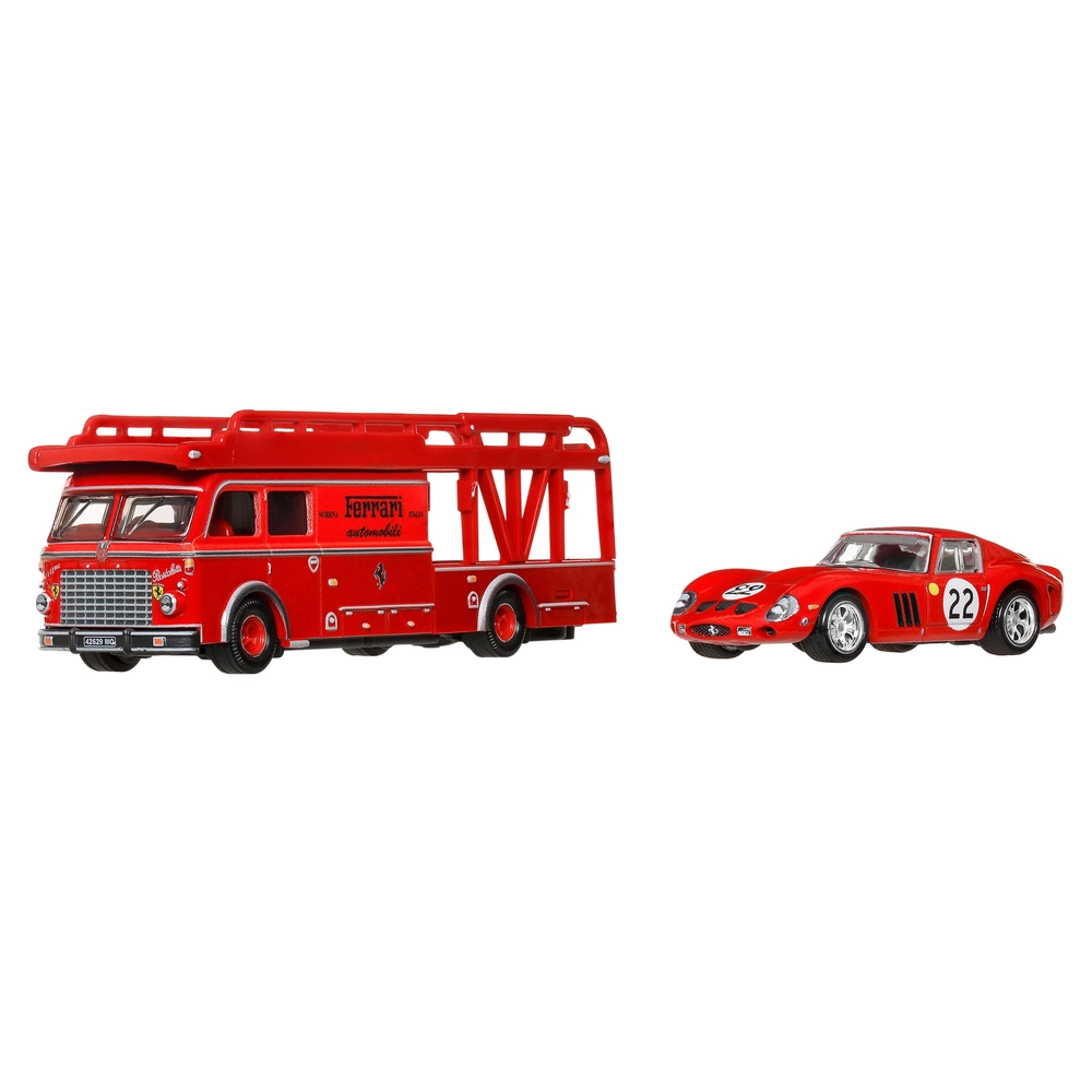 Hot Wheels Premium Team Transport Ferrari 250 GTO & Fiat 642 RN2