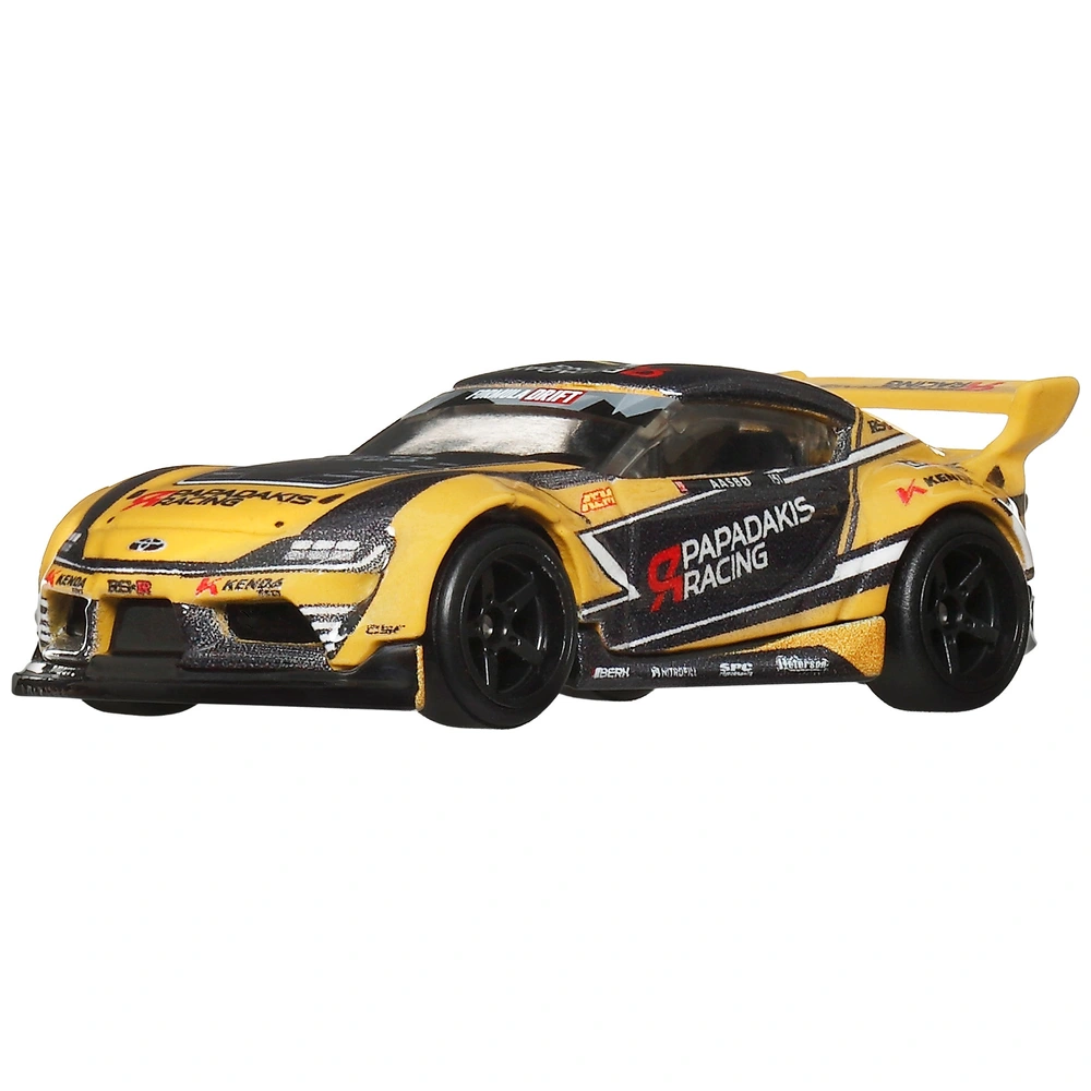 Hot Wheels Premium 4-delige set gegoten wagens met Transporter Toyota Hot Wheels Premium 4-delige set gegoten wagens met Transporter Toyota