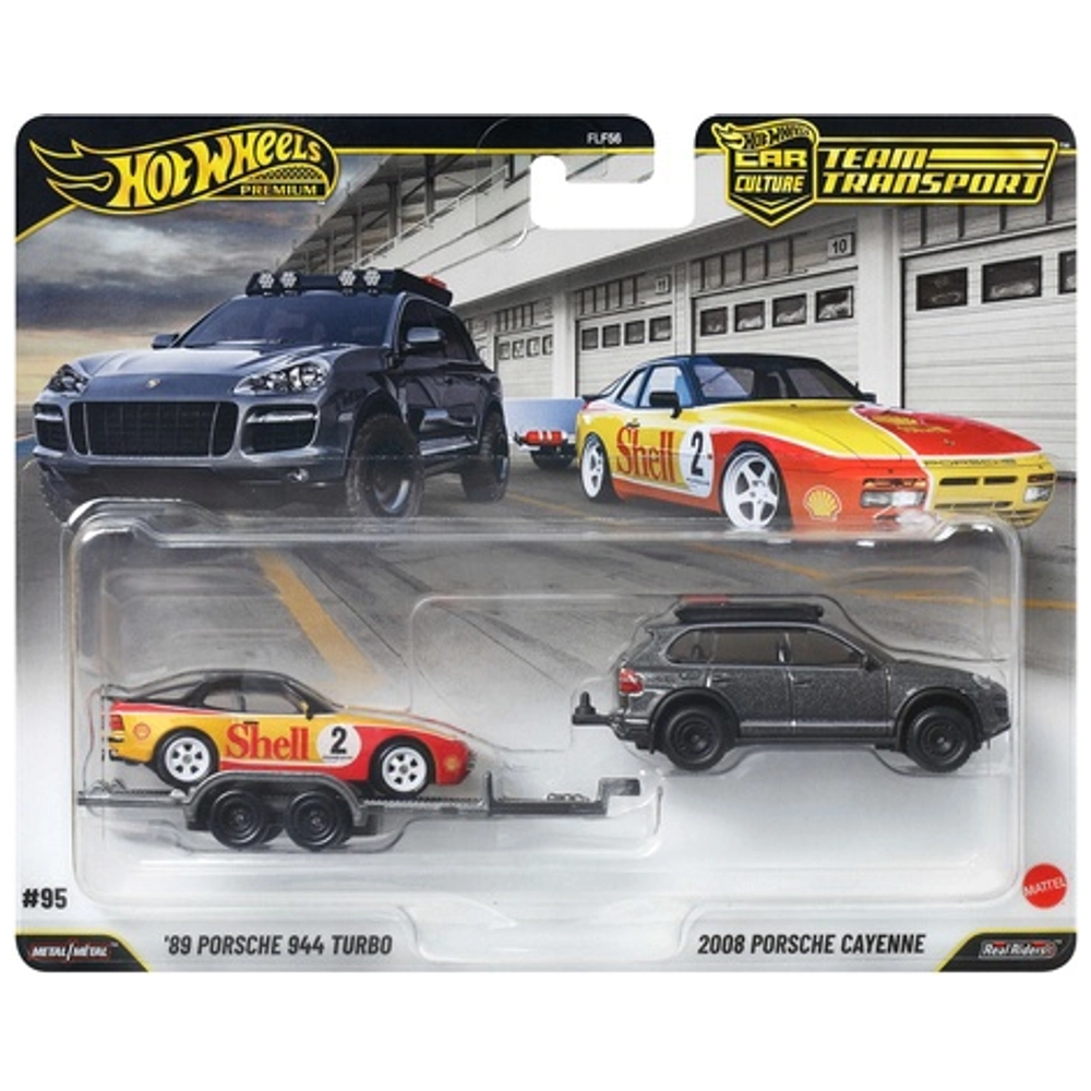 Hot Wheels Premium Team Transport '89 Porsche 944 Turbo & 2008