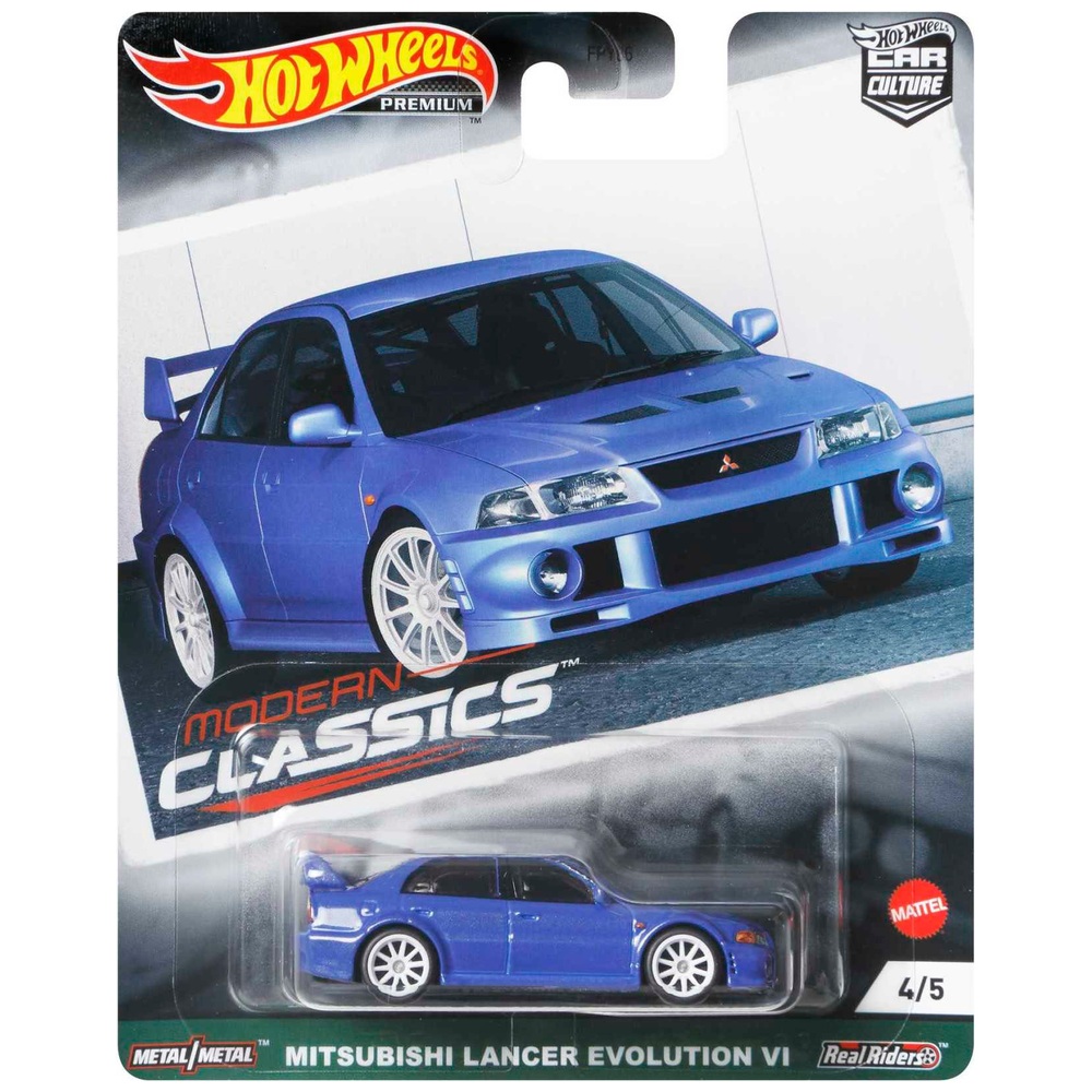 Hot Wheels Premium Car Culture 1:64 Scale Diecast Mitsubishi Lancer ...