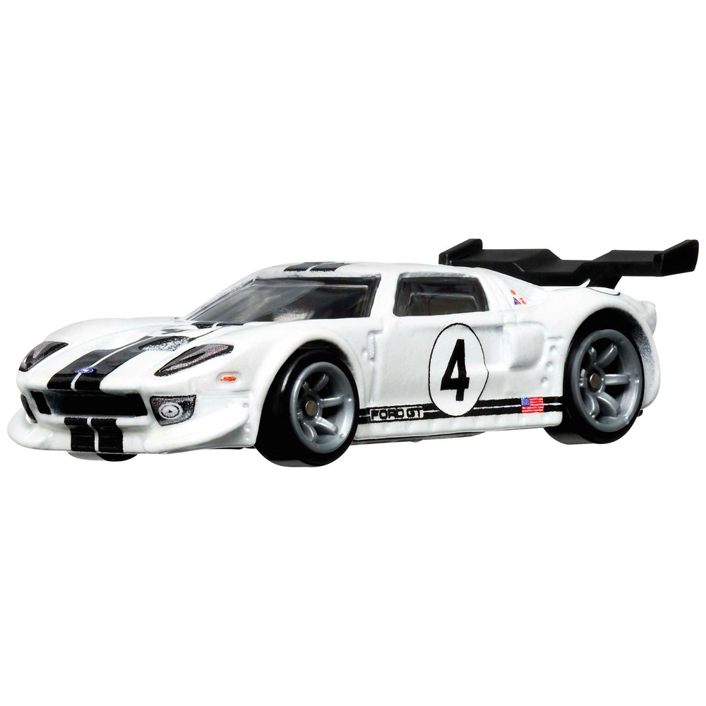 Hot Wheels FORD GT 2018 GRAN TURISMO Series #2 White FORD GT 1:64 Scale  Collectible Die Cast Metal Toy Car Model #7/8 : : Toys