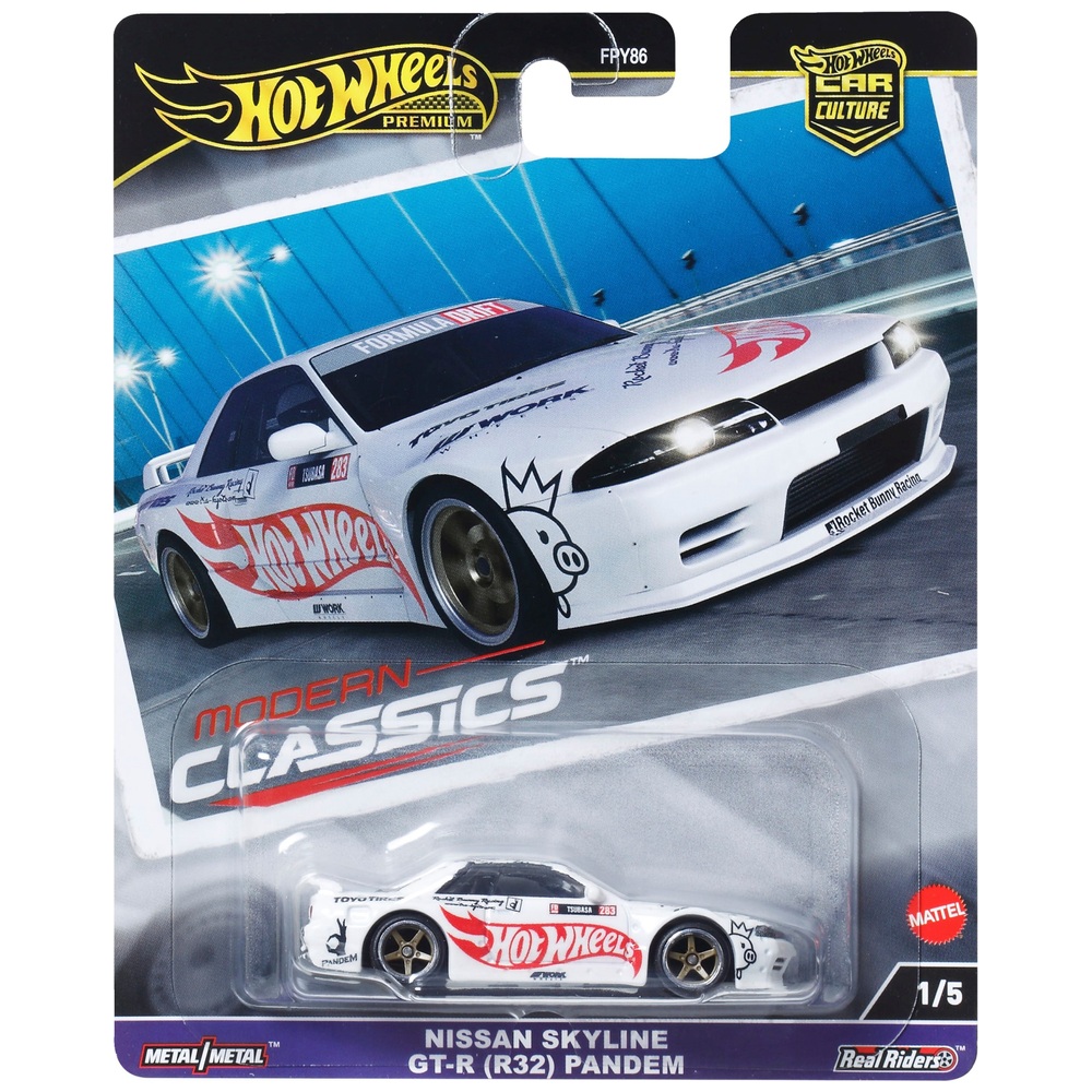 Hot Wheels Premium Car Culture Fahrzeug Nissan Skyline GT-R (R32 ...