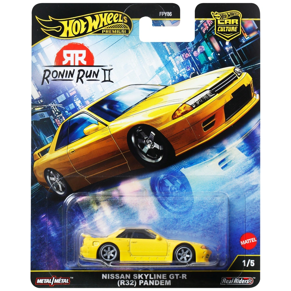 Hot Wheels Premium Car Culture Auto Nissan Skyline GT-R R32 Pandem
