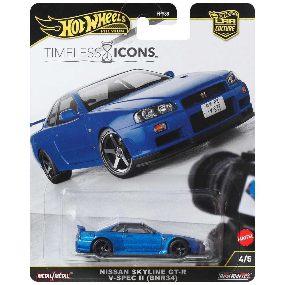 Hot Wheels Premium Car Culture Timeless Icons Diecast Car Nissan