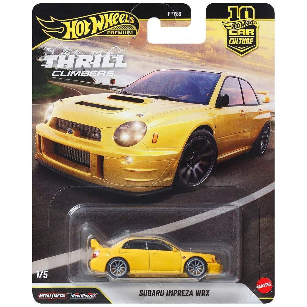 Hot Wheels Premium Car Culture Thrill Climbers Diecast Car Subaru