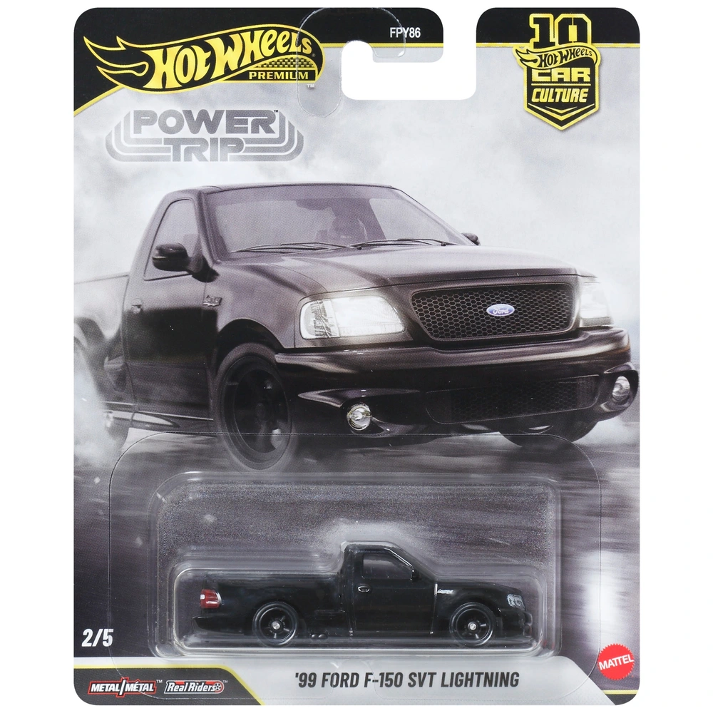 Hot Wheels Premium Car Culture Power Trip Auto '99 Ford F-150 SVT