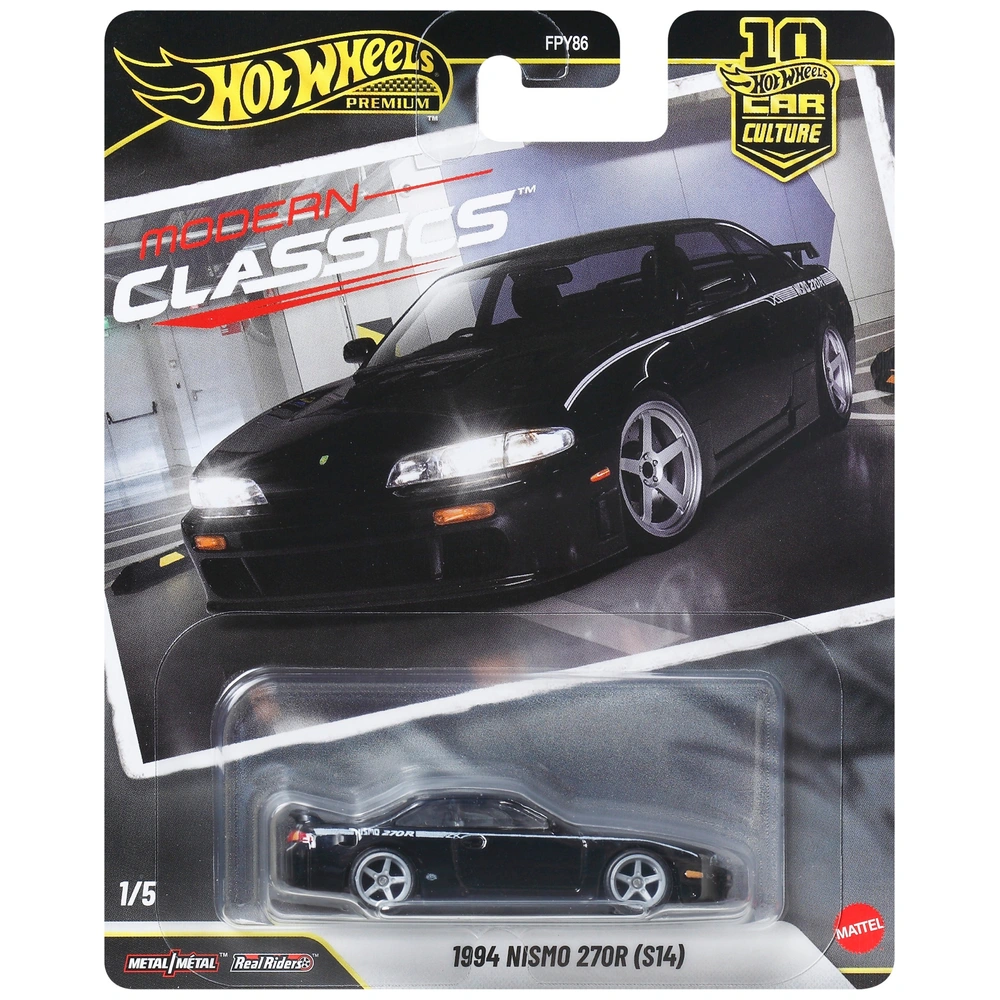 Hot Wheels Premium Modern Classics 1:64 1994 Nismo 270R (S14) Die